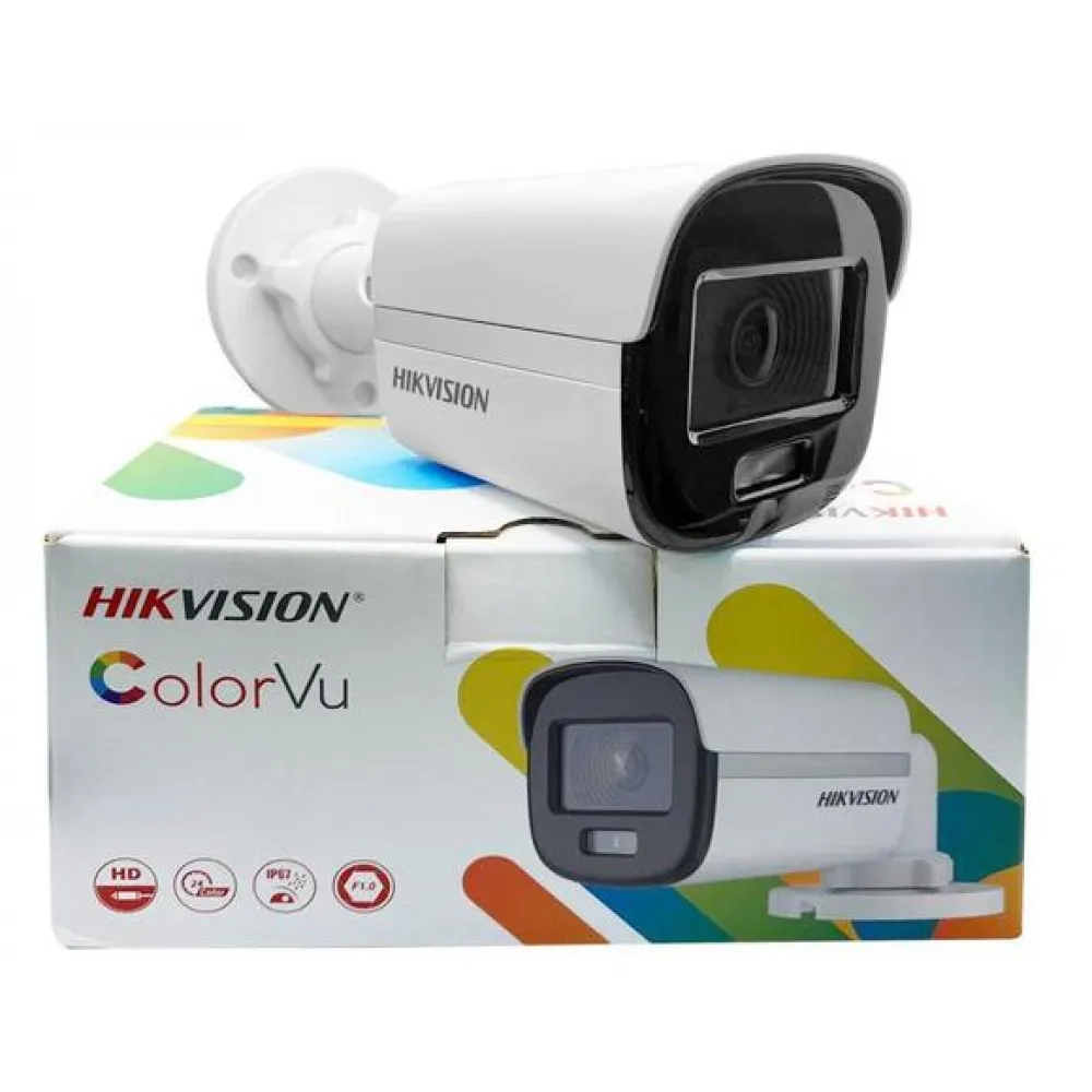 Cámara Hikvision DS-2CE10KF0T-FS – 5MP ColorVu con Audio