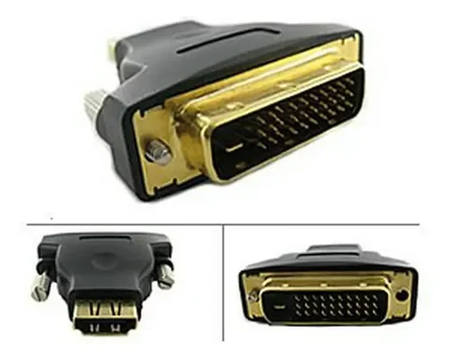 Adaptador DVI D Dual Link 24+1 a HDMI hembra