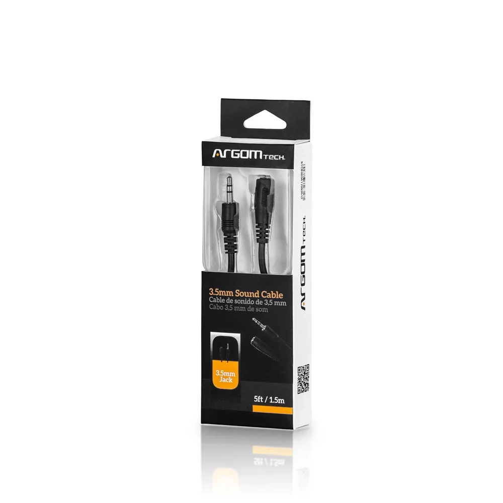 Cable de extensión de audio macho/hembra - 1,5 m (5 pies)