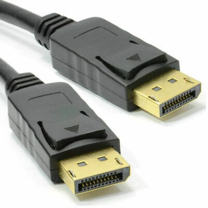Cable DisplayPort macho, 1,8 m; compatible con 1080p.