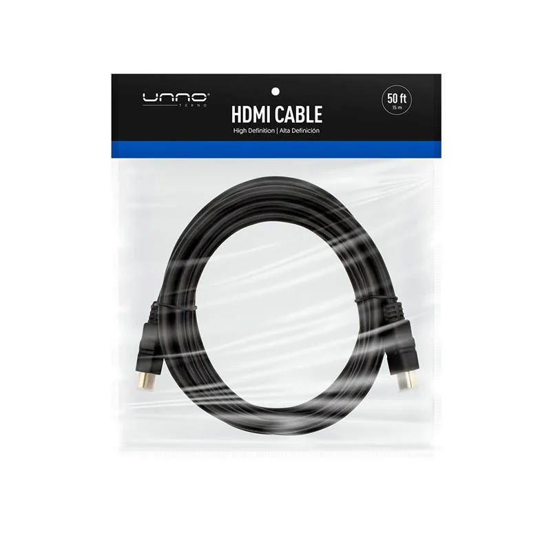 CABLE HDMI 50 PIES/ 15MT CB4150BK UNNO