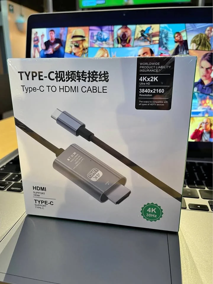 Cable Transmisor Compatible con Android Tipo C a HDMI Nuevo de Celular a Televisor
