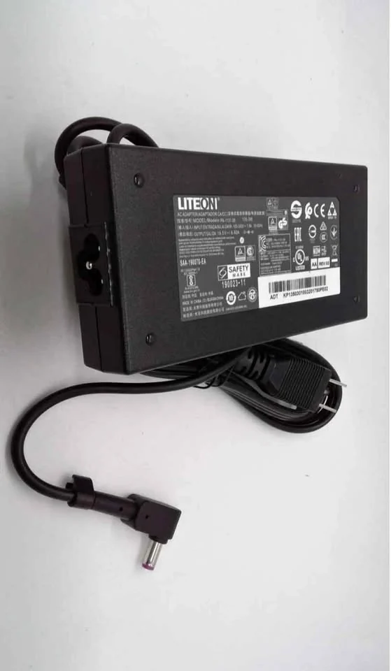 Cargador Acer Nitro 5 19.5V 6.92A LiteOn 135W conector violeta 5.5*1.7mm