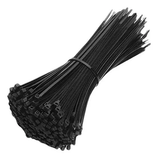 CINCHOS NEGROS DE 20 PULG BOLSA DE 100 UNIDADES