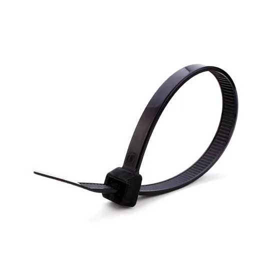 CINCHOS NEGROS DE 6 PULG BOLSA DE 100 UNIDADES