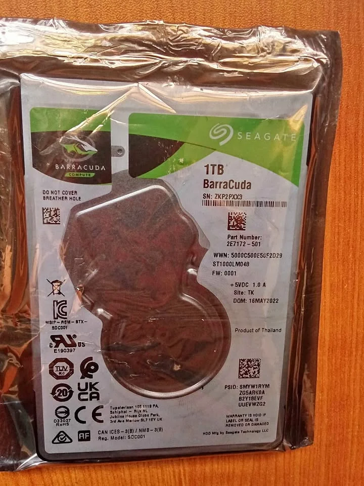 Disco duro mecánico De 1TB de 2.5 para laptop
