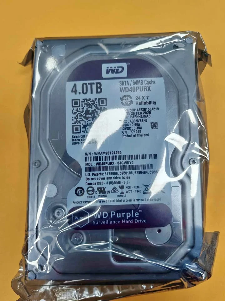 Disco duro WD purple 4tb WD40PURX