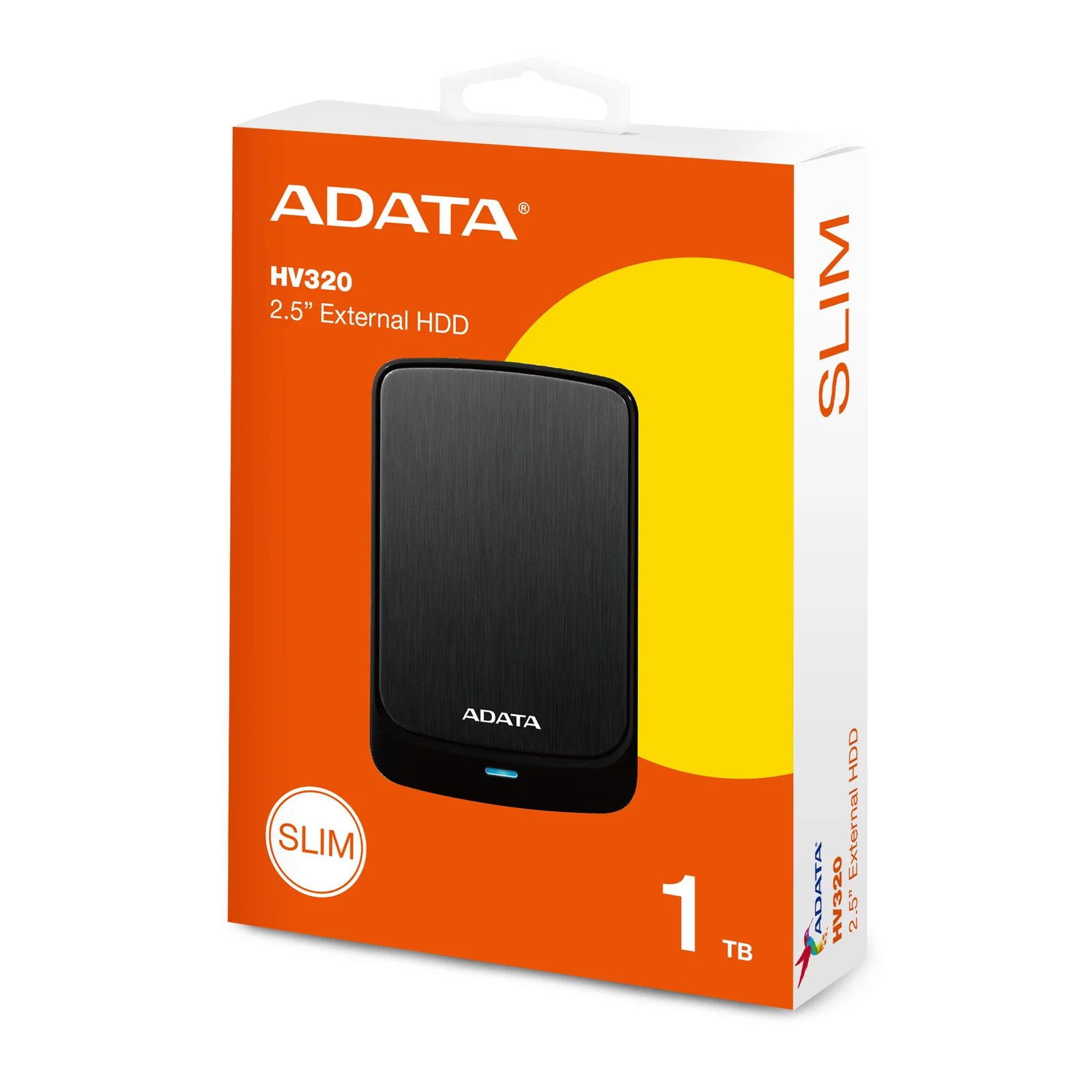 DISCO EXTERNO ADATA HV320 NEGRO AHV320-CBK AHV320-1TU31-CBK