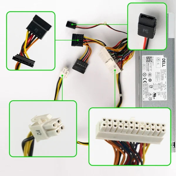 fuente de alimentación PSU para Dell OptiPlex 390 790 960 990 3010 7010 9010 d04s SFF s-union 240 W