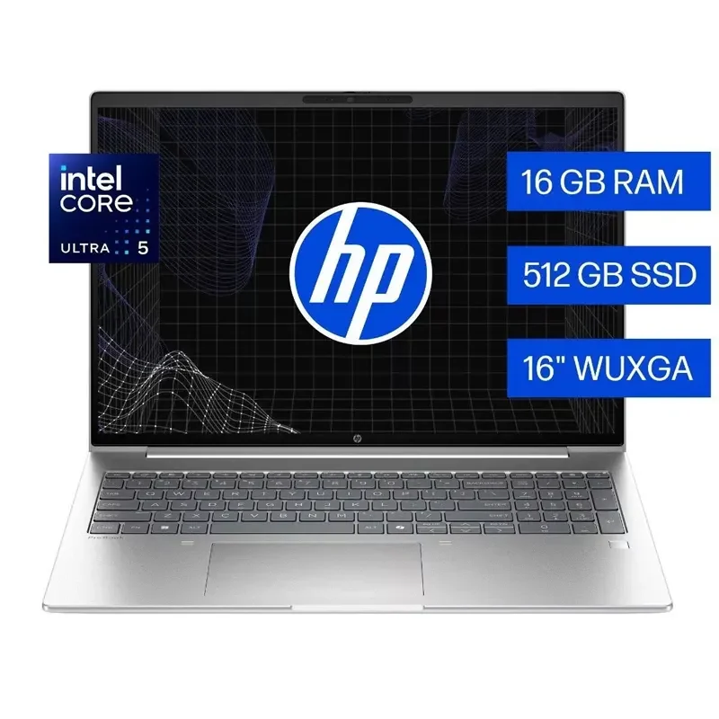 HP, ProBook 4 G1i, Ultra 5 225U, 16GB RAM, 512GB SSD, 16″, W11 Pro, LA