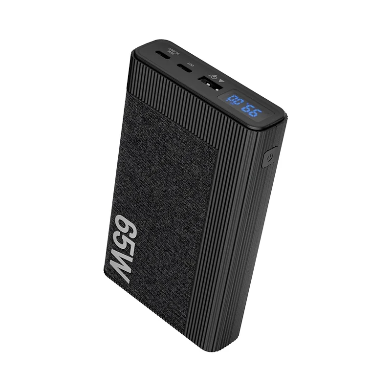 Klip Xtreme - Batería externa - 65 vatios - USB-C de 24 pines - USB tipo A de 4 pines / USB-C de 24 pines - Polímero de litio - Para Universal