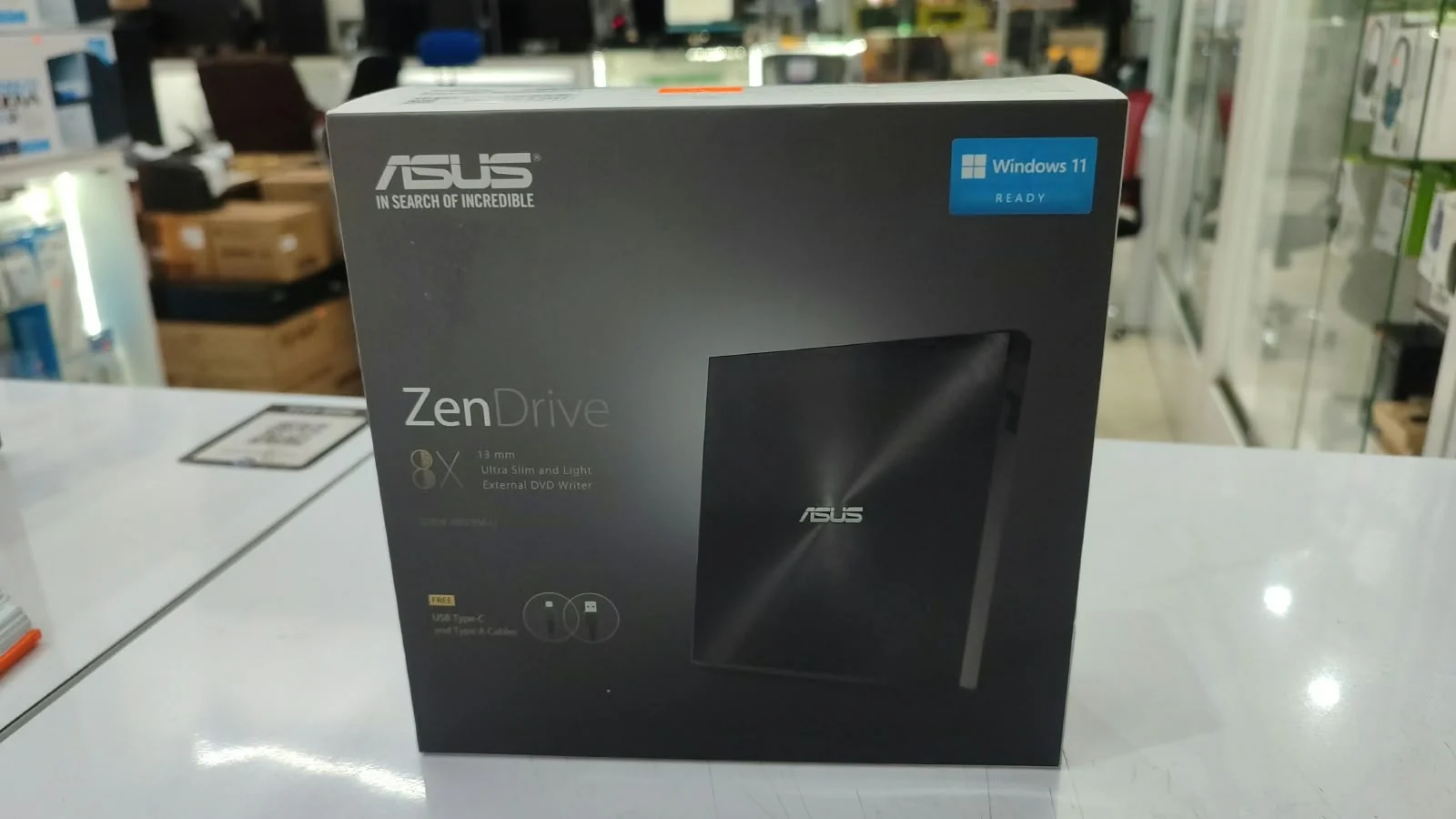 Lectora/Quemador EXTERNA ASUS ZenDrive U9M SDRW-08U9M Slim