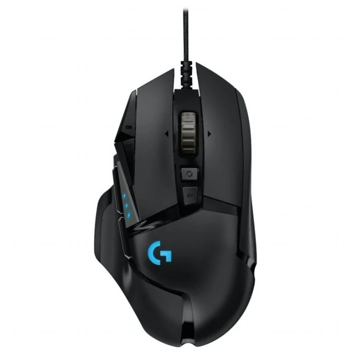 Logitech Wireless Gaming Mouse G502 Lightspeed - Ratón - óptico - 11 botones - inalámbrico - 2.4 GHz - receptor inalámbrico USB