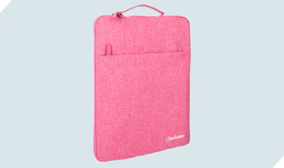 MANHATTAN 439930 SLEEVE PARA PORTATIL DE 15.6 PULGADAS COLOR ROSADO