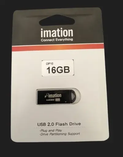 MEMORIA USB IMATION SD4 16GB NEGRO