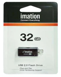 MEMORIA USB IMATION SD4 32GB NEGRO