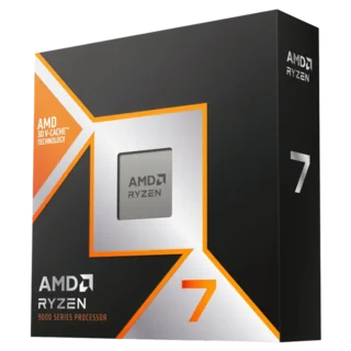 Procesador Marca AMD Modelo Ryzen 7 9850X3D Socket AM5 De 8 Nucleos 16 Hilos Reloj Base De 4.7GHz En Caja 100-100001973WOF