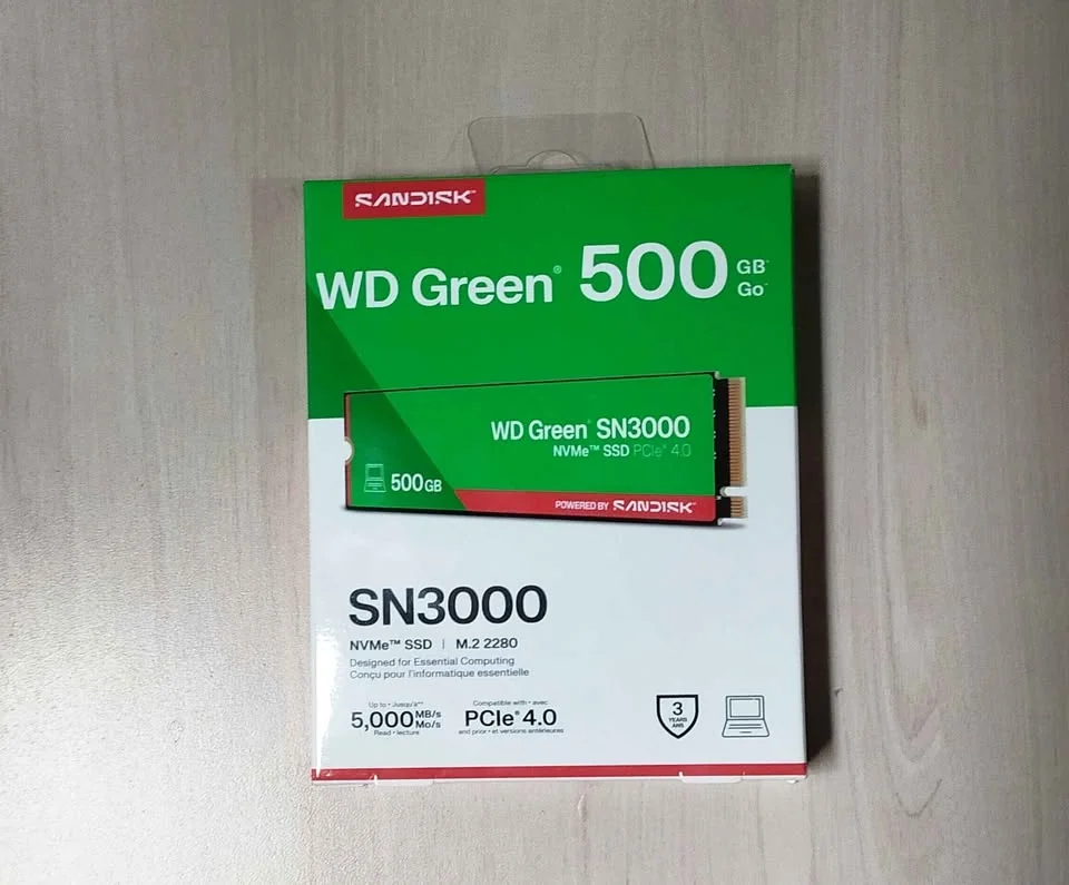Western Digital 1TB WD Green SN3000 NVMe SSD Interno - Unidad de Estado sólido - Gen4 PCIe, M.2 2280, hasta 5.000 MB/s - WDS200T4G0E