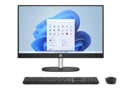 Computadora AIO HP 24" AMD Ryzen 3 7320U 8GB RAM 512GB SSD AMD Radeon W11 Home Teclado Español