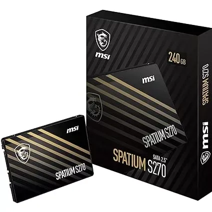 SPATIUM S270 Unidad de Estado Solido SSD 240GB 2.5″ SATA