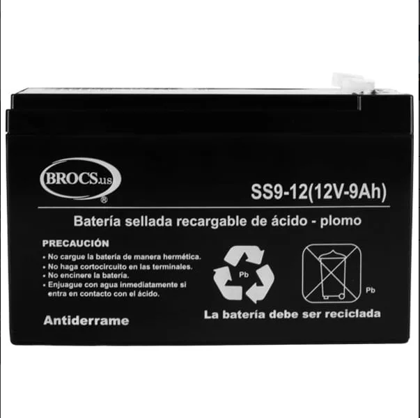 BROCS, Batería Para UPS De 1000V / SS9-12 (12V-9Ah)