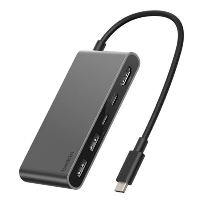 Hub USB-C 5 Puertos con HDMI 2.0, Power Delivery 100W, 2 USB-A y 2 USB-C – Adaptador Multipuerto para Laptop y MacBook