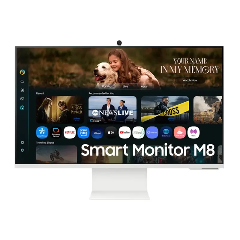Samsung, Smart Monitor M8 M80F, 32″ 4K UHD 3840×2160, 60Hz, White, LA