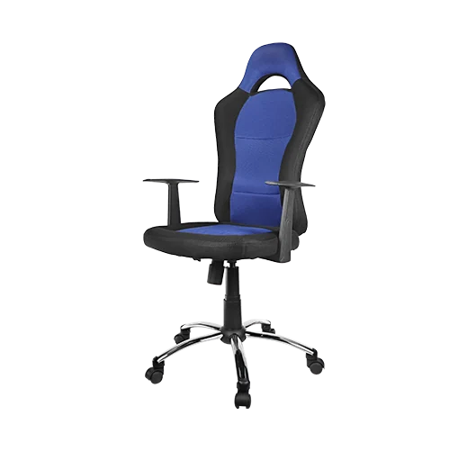 Silla deportiva Xtech Drakon - XTF-EC129 - Gaming - Color azul y negro - Capacidad de peso máximo: 110 kg