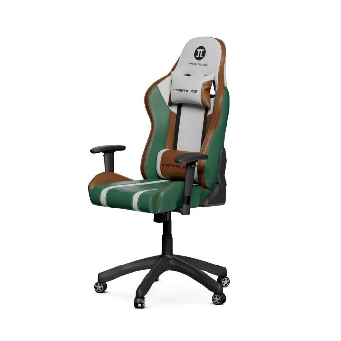 Silla Gamer Thrónos 100T Reclinable, Reposabrazos Ajustables, Soporta 120 kg - Verde