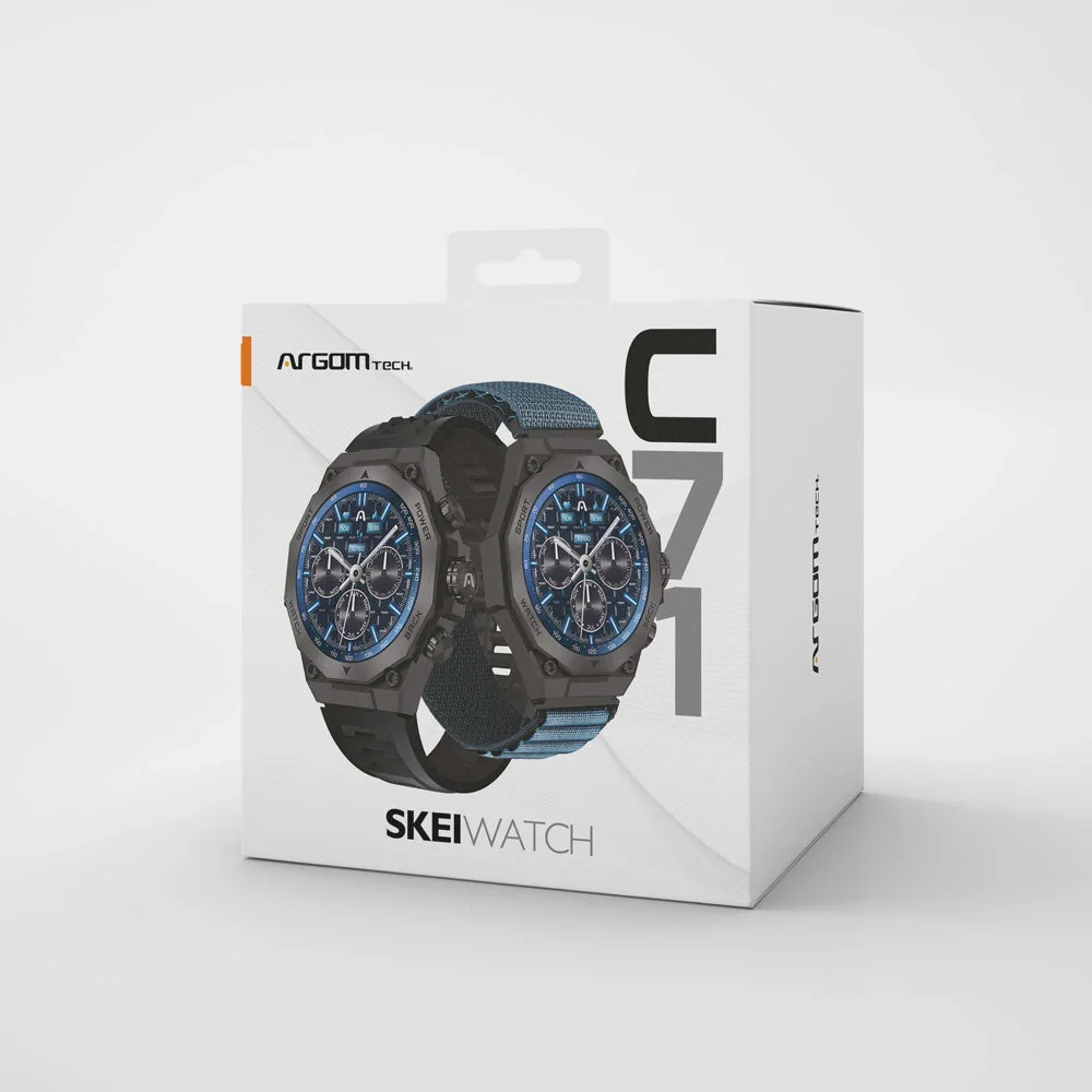 SkeiWatch C71 ARG-WT-6071BK
