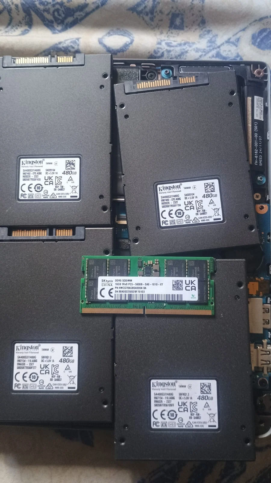 SSD Estado Solidos de Marca: Kingston Capacidad: 480 GB Código SA400S37/480G