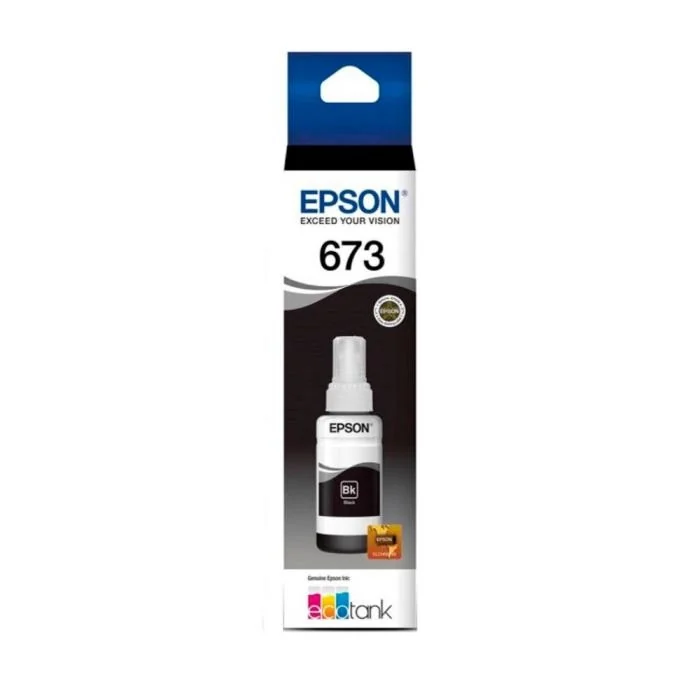T673 Botella de Tinta 70ml - Negro