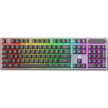 Teclado Gaming RGB HP K100 con cable USB