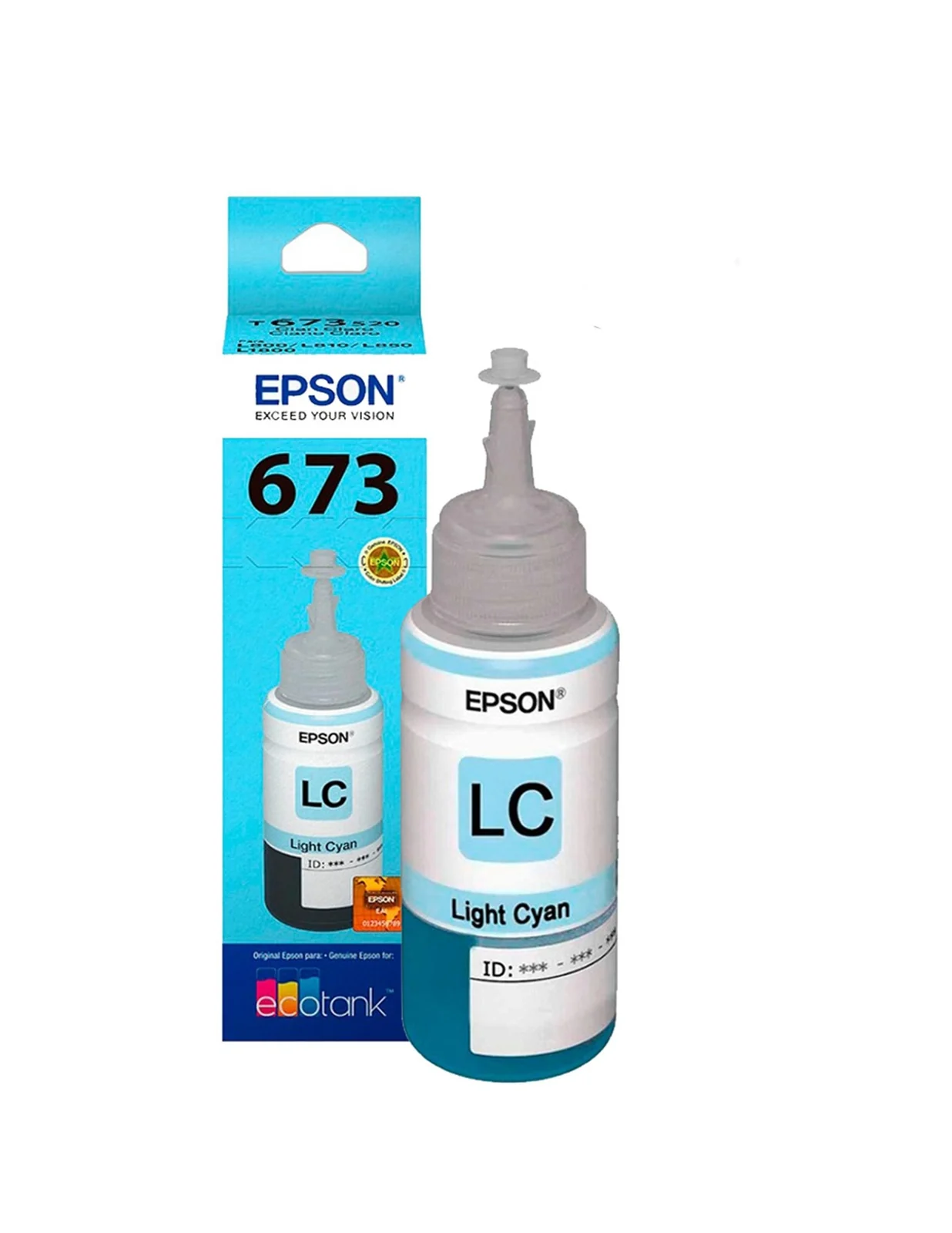 TINTA EPSON T673 70ML LIGHT CYAN