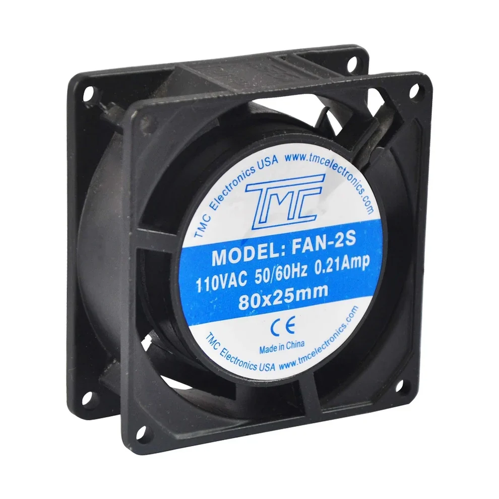 Ventilador TMC a 120V y 210mA, 80mm