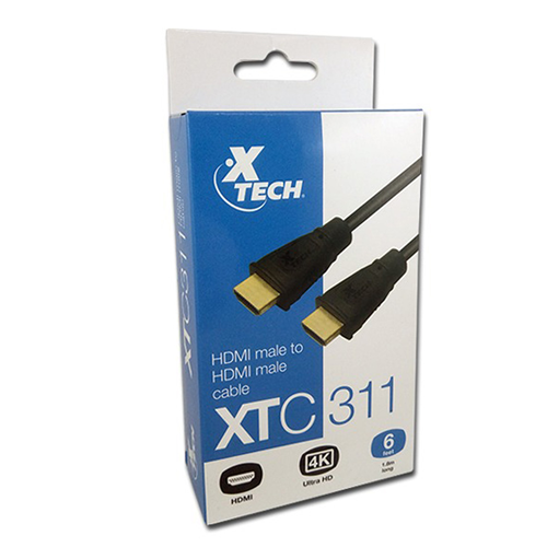 CABLE HDMI XTC311 4K