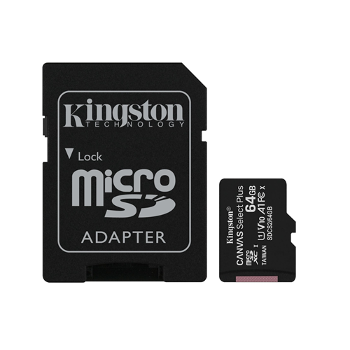 Tarjeta De Memoria Kingston MicroSDHC 64GB -2
