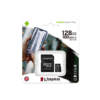 Tarjeta MicroSD de 128GB Canvas Select Plus Clase 10 marca Kingston para Android