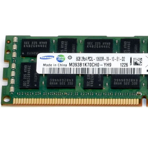 8GB 2RX4 1333MHZ PC3-10600R 500205-071 REG ECC MEMORIA RAM DE SERVIDOR PARA SAMSUNG