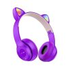 Auriculares inalámbricos con orejas de gato y micrófono para niños-19