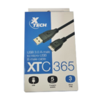 Cable USB 3.0 a Micro USB Tipo B Xtech XTC-365