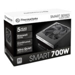 Thermaltake Smart 700 W 80+ fuente de alimentación blanca certificada