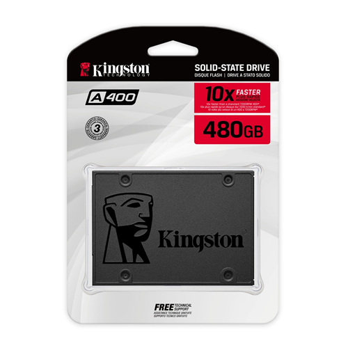 SSD Kingston A400 480GB R 500MB W 450MB