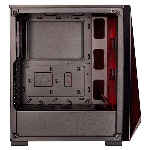 Case Gaming Corsair SPEC-DELTA RGB Media Torre Negro ATX (Sin Fuente)