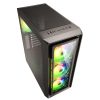 Case Gaming Sharkoon Tk4 RGB Media Torre Vidrio Templado ATX Negro (Sin Fuente)