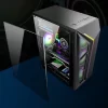 Vikingos_V8,Case PC,RGB Frontal,Negro SKU: V8NEGRO2022