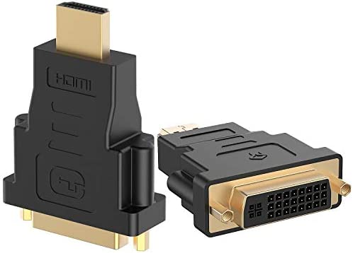 Adaptadores HDMI macho a DVI hembra negro Color negro 24+5