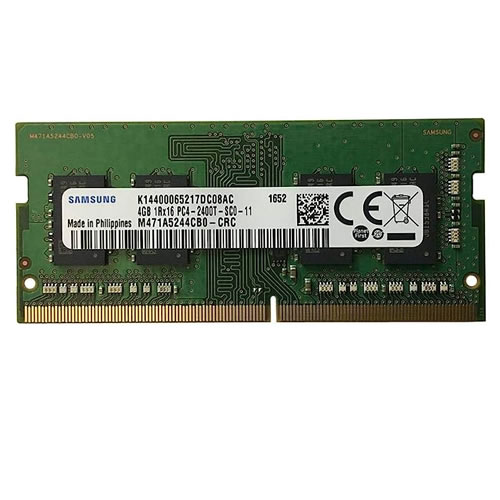 Samsung 4 GB PC4 – 19200 DDR4 – 2400 MHz Non-ECC unbuffered CL17 260-pin módulo de memoria SODIMM MFR P/N m471 a5244cb0-crc
