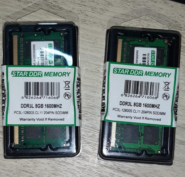 Memoria Ram DDR3 STAR DDR 8GB 12800MHZ O 1600GHZ