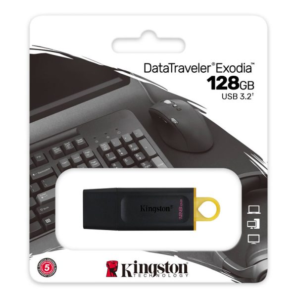 Unidad Flash USB DataTraveler Exodia 128gb Kingston